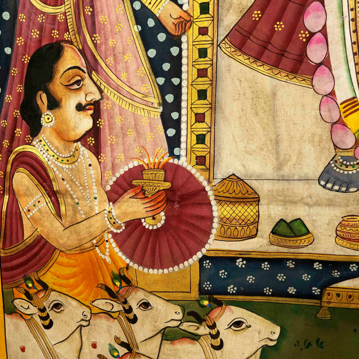 Shri Raj Bhog Swaroop Picwai Painting