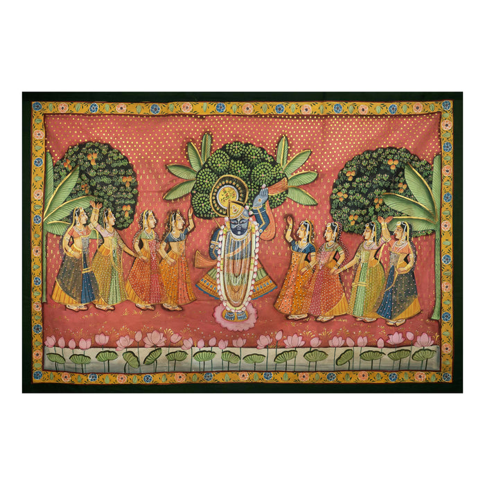 Sharad Poornima Pichwai Painting