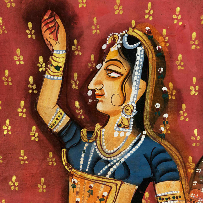 Sharad Poornima Pichwai Painting