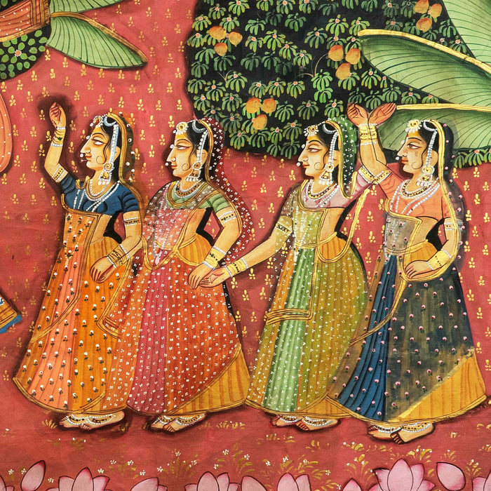 Sharad Poornima Pichwai Painting