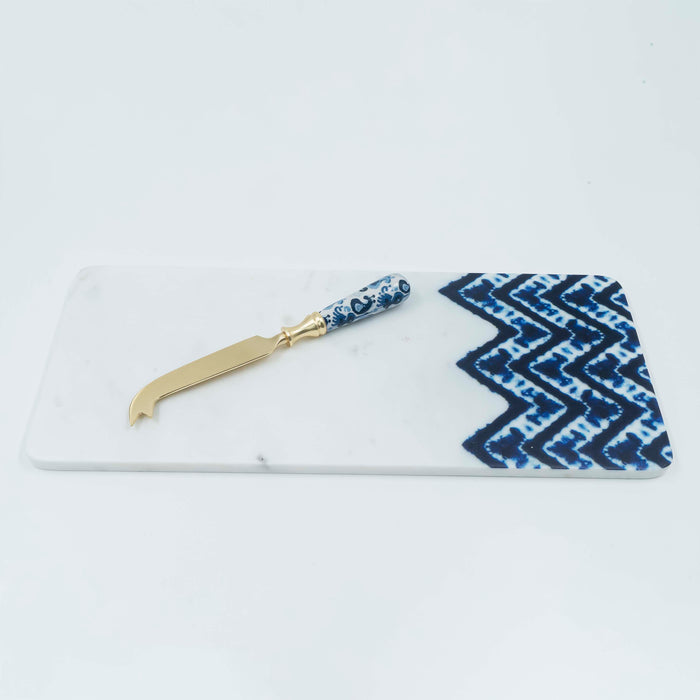 Marble Cheeseboard with Cheese Knife - Bali Falls