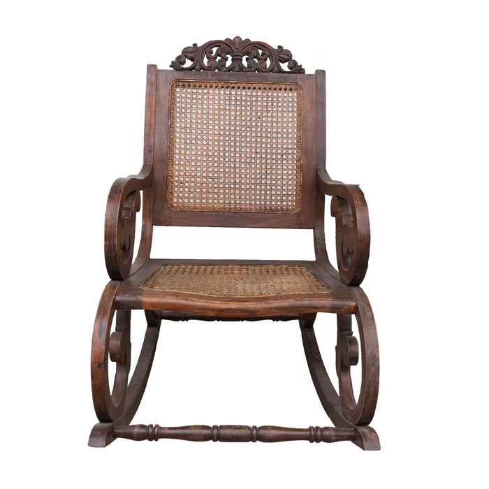 Aatu Kasera Cane Rocking Chair