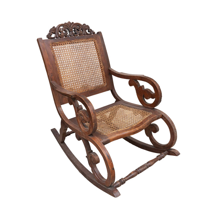 Aatu Kasera Cane Rocking Chair