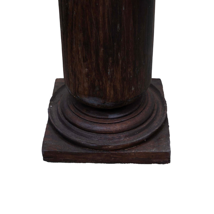 Wooden pillar Top & Base - Assorted