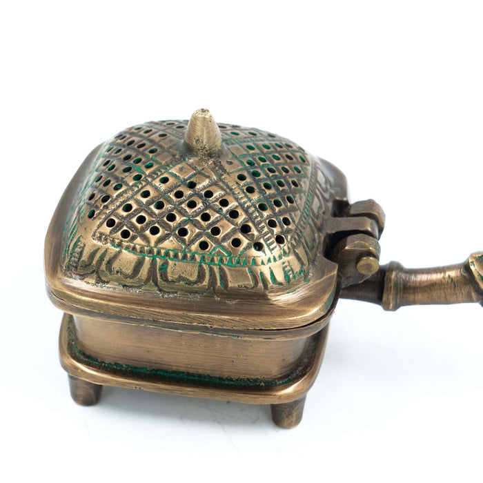 Vibhushita Dhup Daan Antique Brass Patina