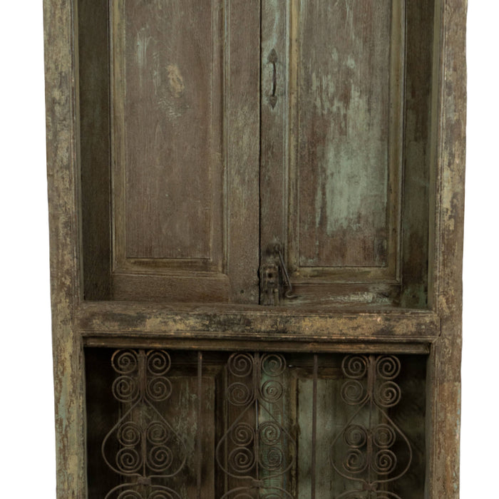 Ezhil Teak Door with jalli