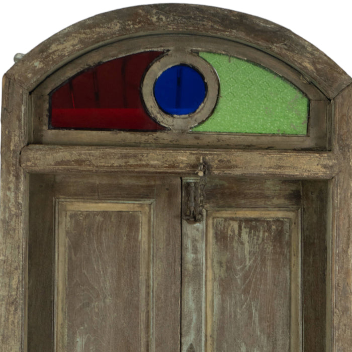 Ezhil Teak Door with jalli