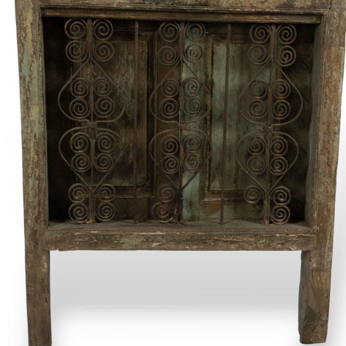 Ezhil Teak Door with jalli