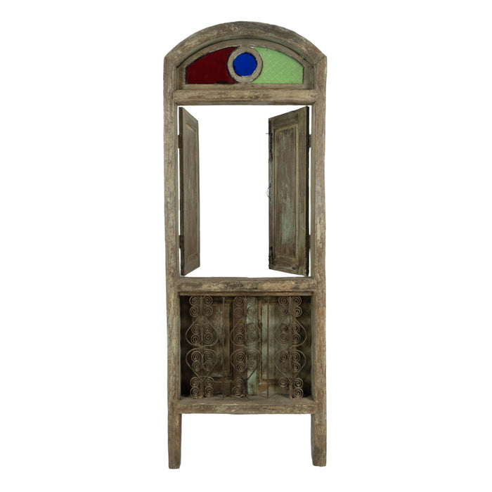 Ezhil Teak Door with jalli
