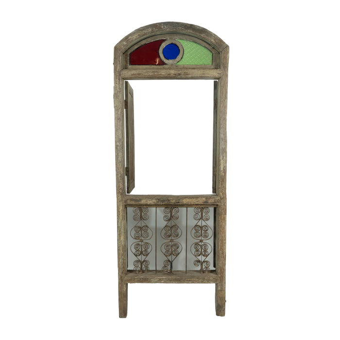 Ezhil Teak Door with jalli