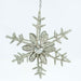 Handcrafted Floral Snowflake T-Light Holder