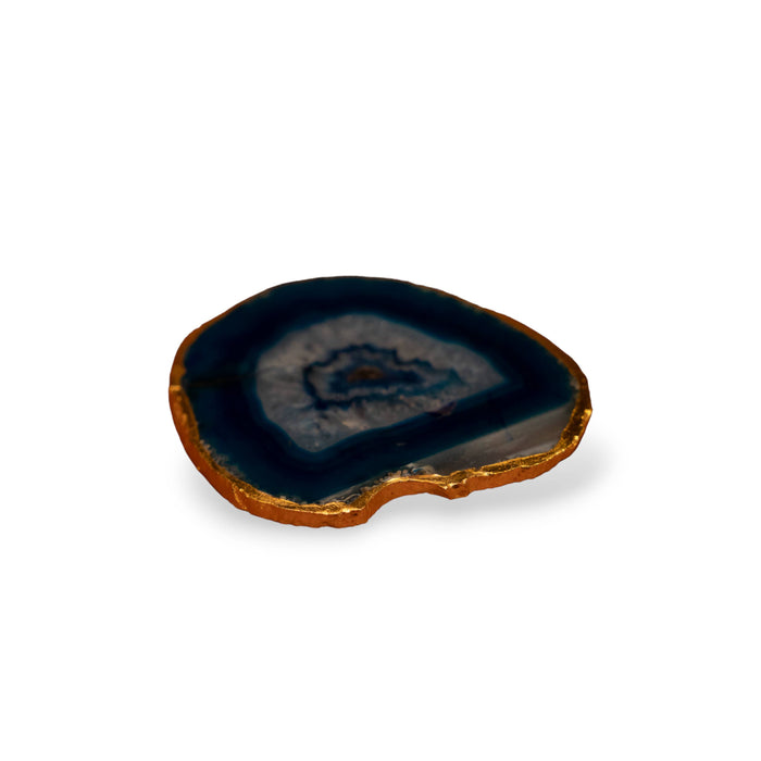 Semi Precious Blue Agate Coaster (Set of 4)