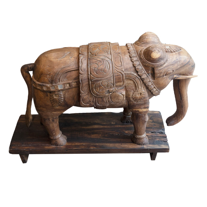 Teak Wood Elephant