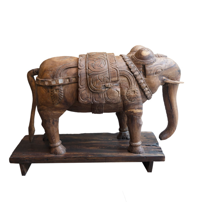 Teak Wood Elephant