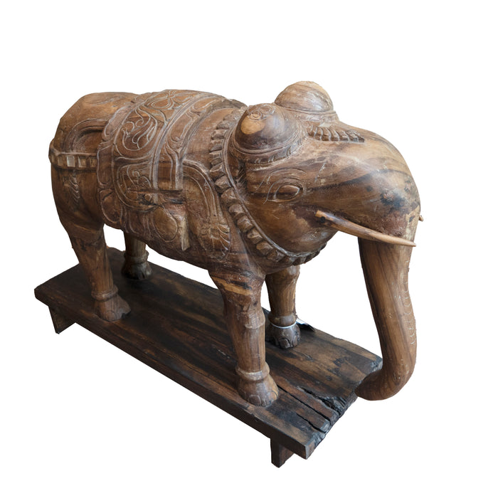 Teak Wood Elephant