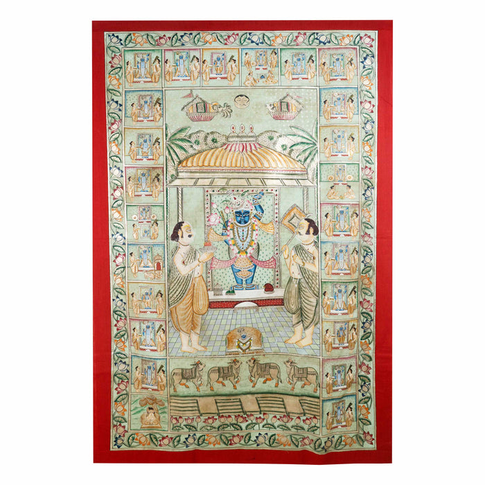 Sarad Purnima Pichwai Painting
