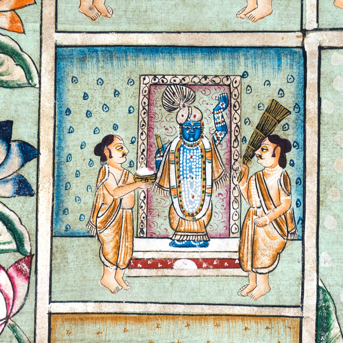 Sarad Purnima Pichwai Painting