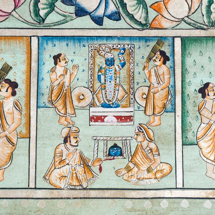 Sarad Purnima Pichwai Painting