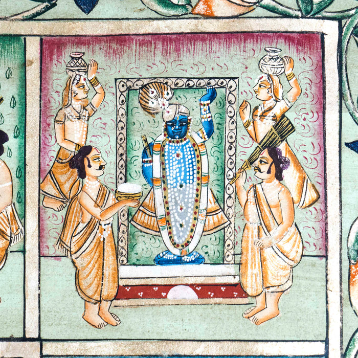 Sarad Purnima Pichwai Painting