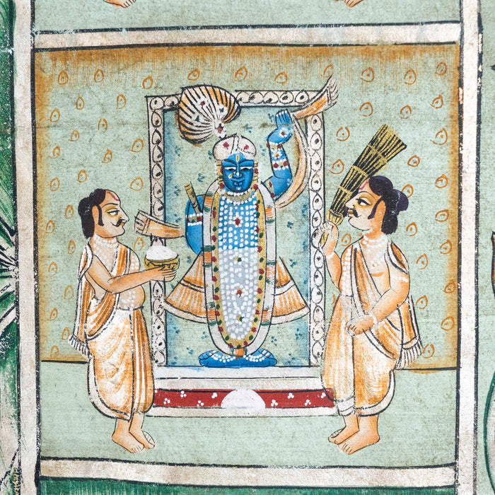 Sarad Purnima Pichwai Painting