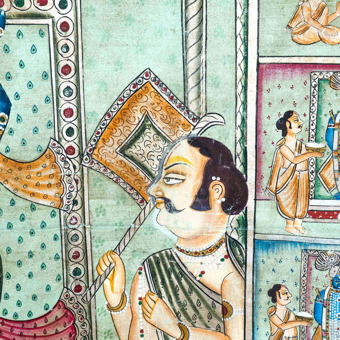 Sarad Purnima Pichwai Painting