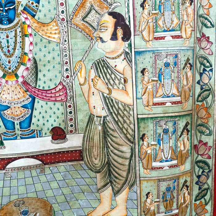 Sarad Purnima Pichwai Painting