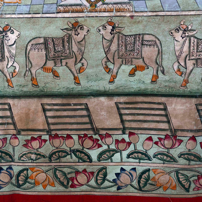 Sarad Purnima Pichwai Painting