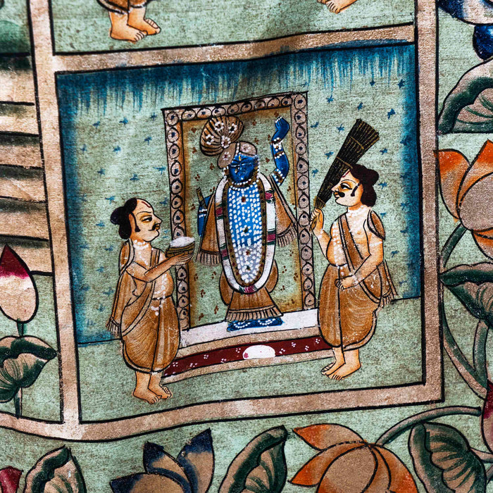 Sarad Purnima Pichwai Painting