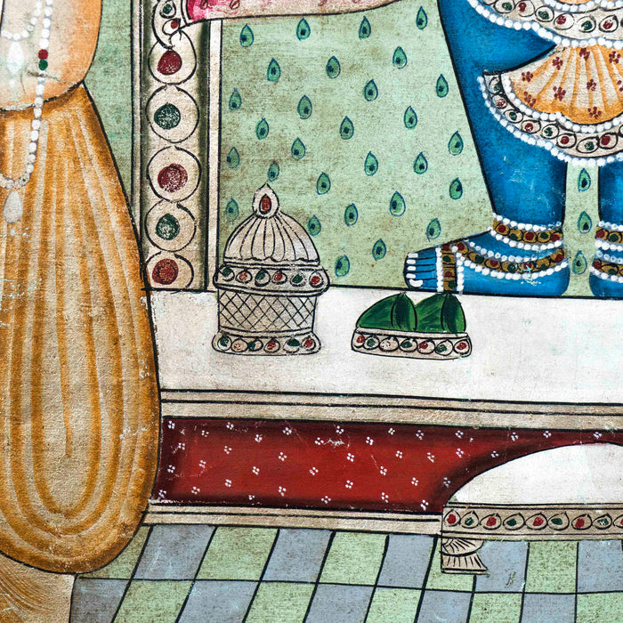 Sarad Purnima Pichwai Painting