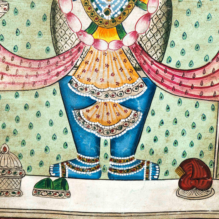 Sarad Purnima Pichwai Painting