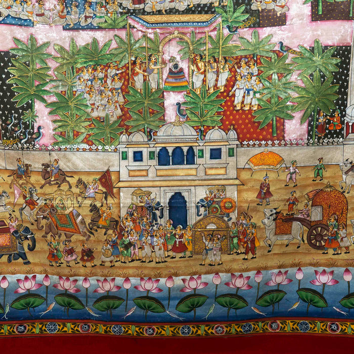 Lal Bagh Utsav Pichwai Painting