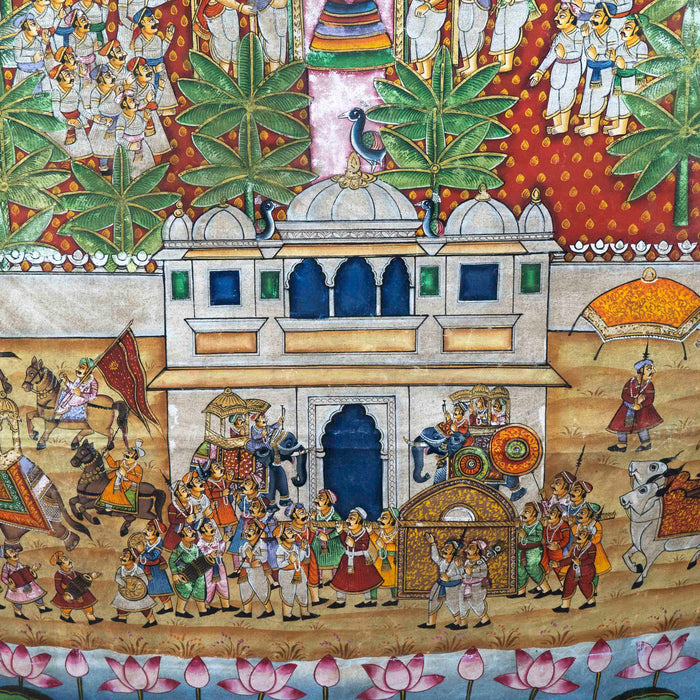 Lal Bagh Utsav Pichwai Painting