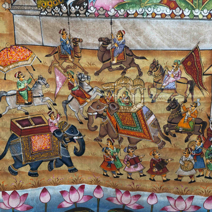 Lal Bagh Utsav Pichwai Painting