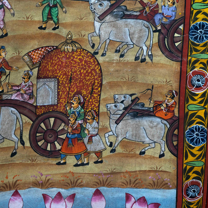 Lal Bagh Utsav Pichwai Painting