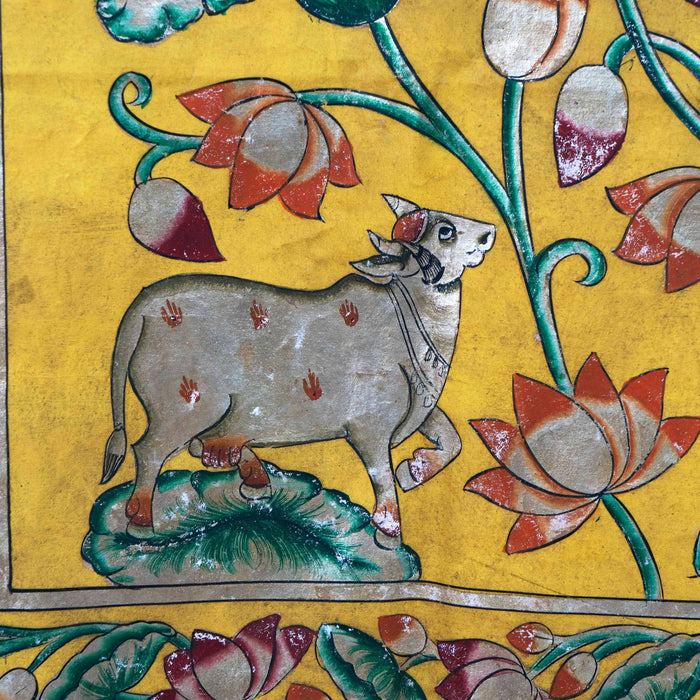 Shri Rajbhog Swaroop Kamal Talai Pichwai Painting