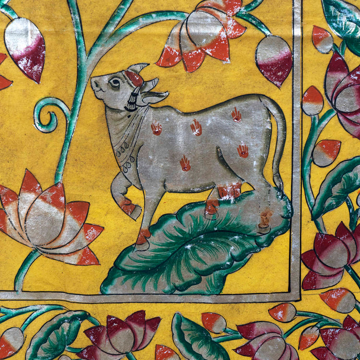 Shri Rajbhog Swaroop Kamal Talai Pichwai Painting