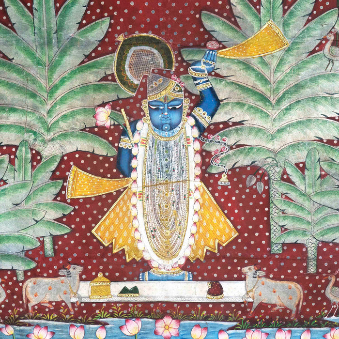 Kunj Chappan Bhog Swaroop Pichwai Painting