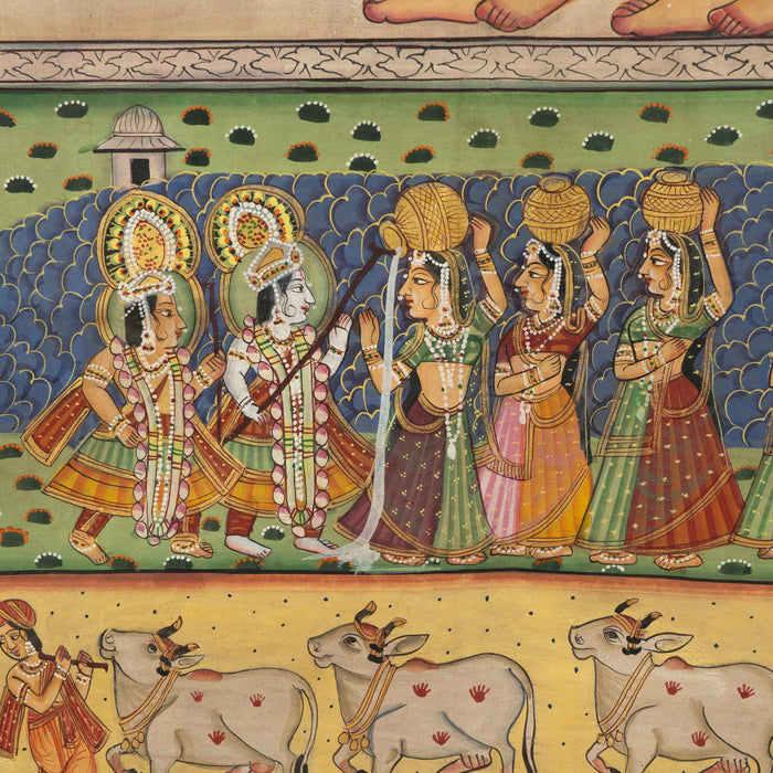 Sarad Purnima Pichwai Painting