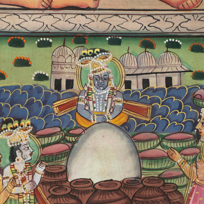 Sarad Purnima Pichwai Painting