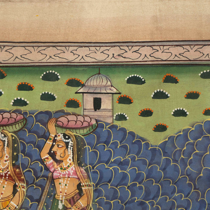 Sarad Purnima Pichwai Painting