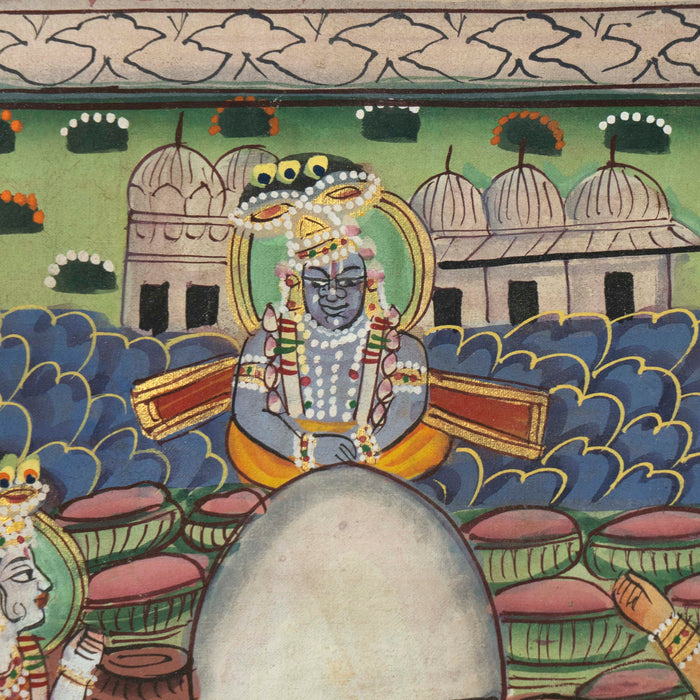 Sarad Purnima Pichwai Painting