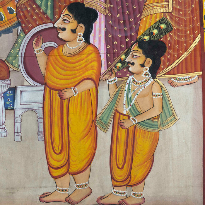 Sarad Purnima Pichwai Painting