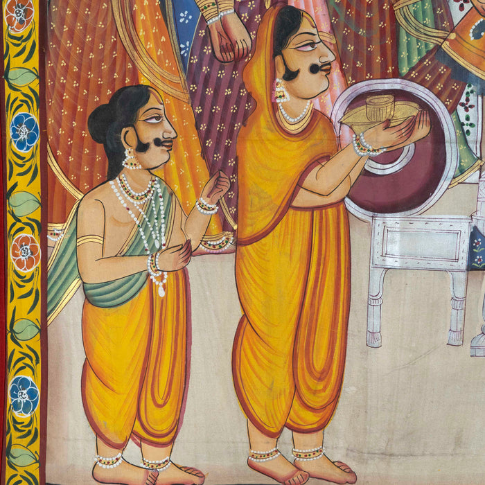 Sarad Purnima Pichwai Painting