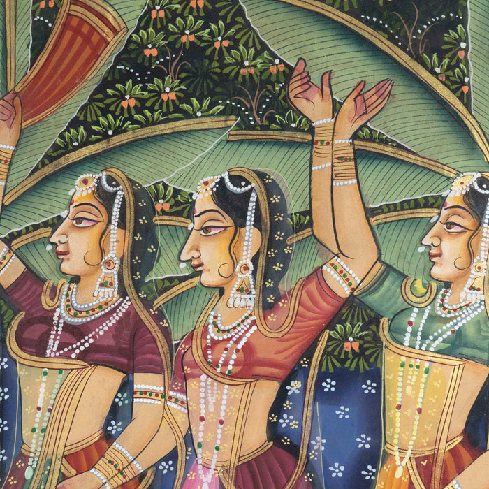 Sarad Purnima Pichwai Painting