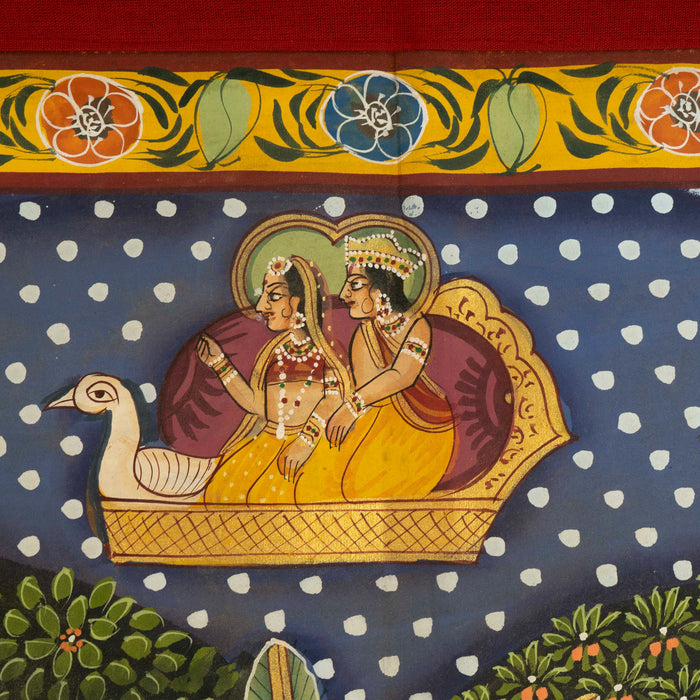 Sarad Purnima Pichwai Painting