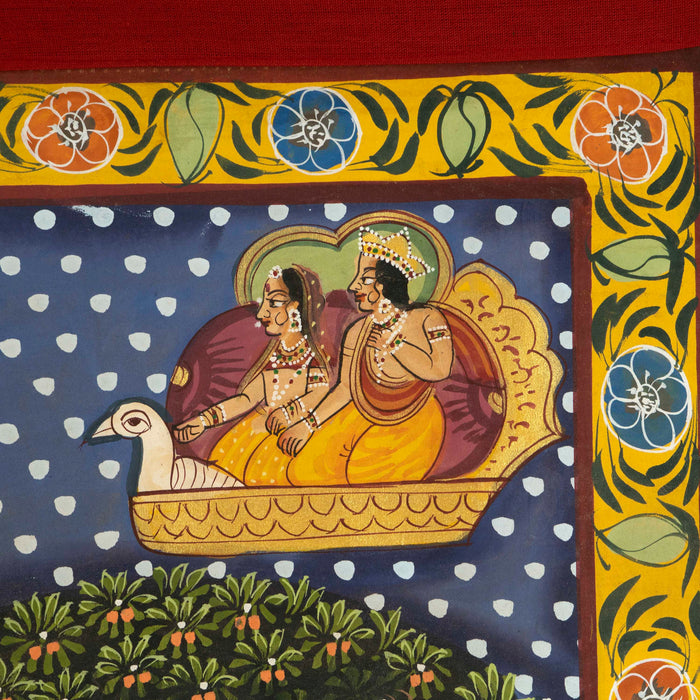 Sarad Purnima Pichwai Painting