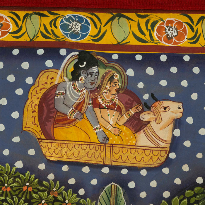 Sarad Purnima Pichwai Painting