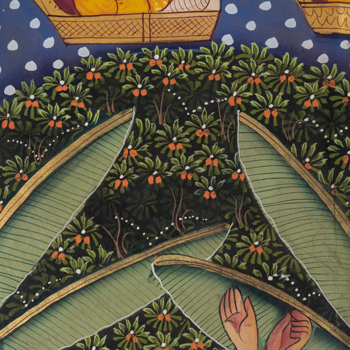 Sarad Purnima Pichwai Painting