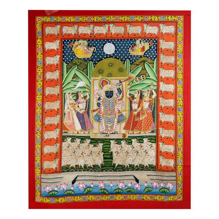 Sarad Purnima Pichwai Painting