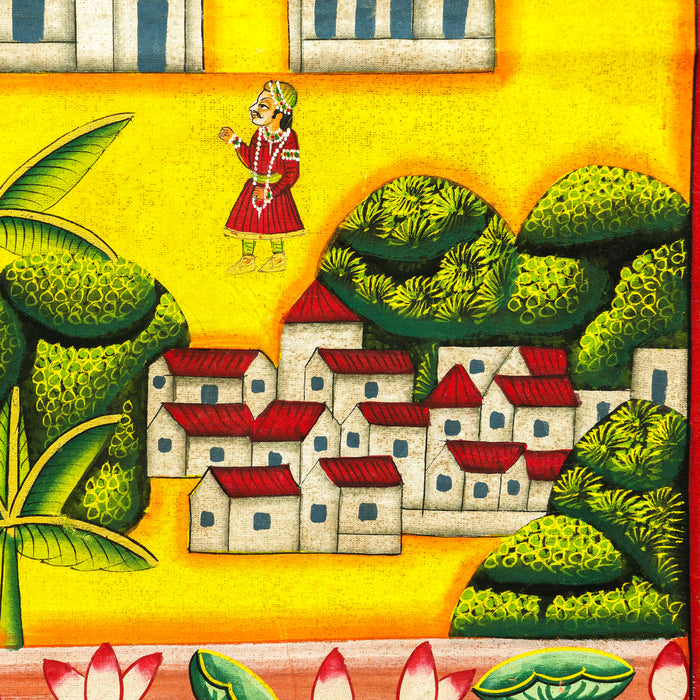 Temple Map of Shrinathji Yellow